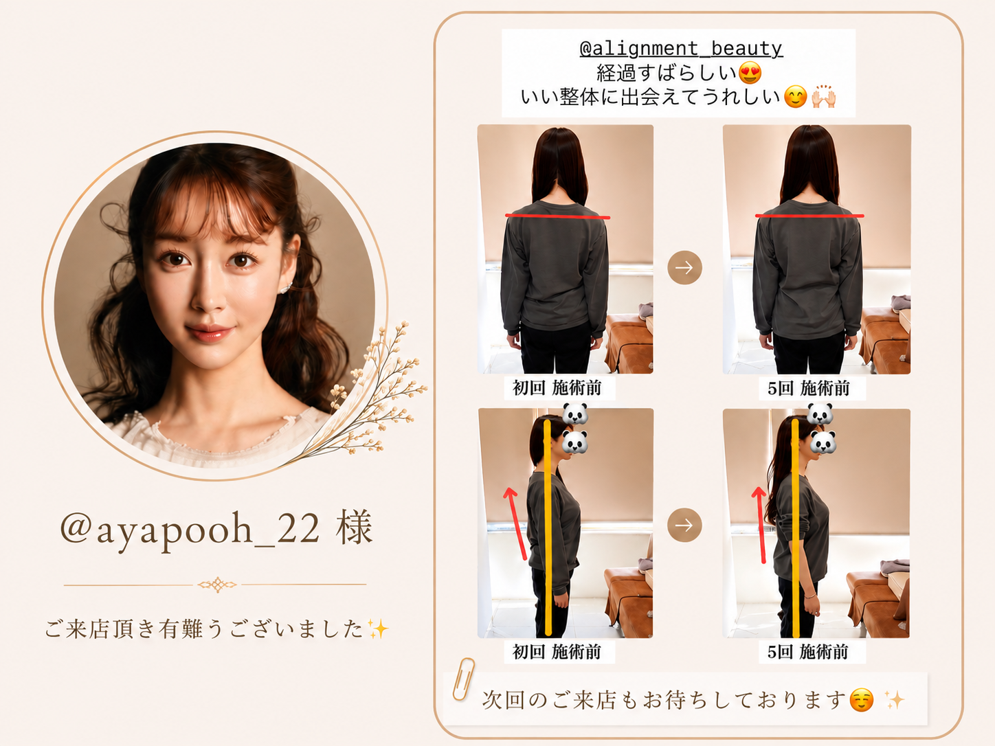 Alignment TOKYO 来店実績 — 来店実績 02